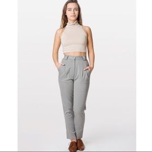 American Apparel High Waisted Twill Pant